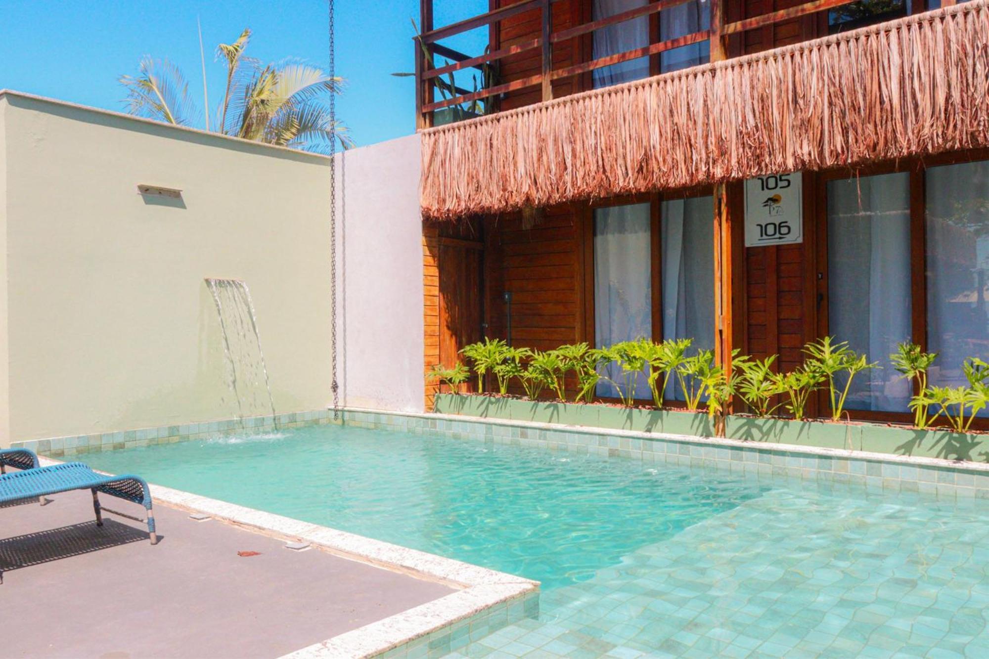 Parador 7 Bangalo, Praia Do Parracho, 1,0 Km Da Rua Mucuge Porto Seguro Exterior foto